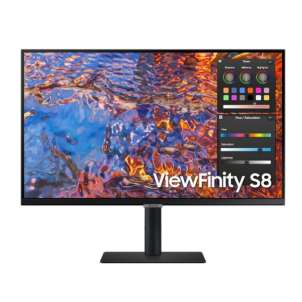 Samsung S80PB Monitor PC 68,6 cm (27") 3840 x 2160 Pixel 4K Ultra HD LCD Nero
