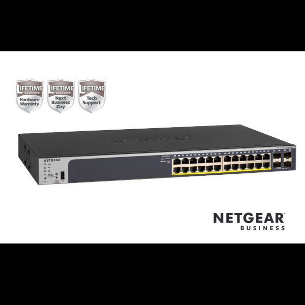 Netgear 28PT GE POE+ SMART SWITCH GS728TP-300EUS