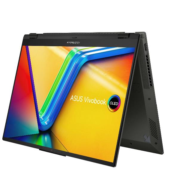ASUS Vivobook S 16 Flip TP3604VA-MC275W Intel® Core™ i5 i5-1335U Ibrido (2 in 1) 40,6 cm (16") Touch screen WUXGA 16 GB DDR4-SDRAM 512 GB SSD Wi-Fi 6E (802.11ax) Windows 11 Home Nero