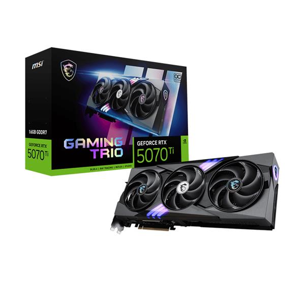 Msi MSI VGA GEFORCE RTX 5070 TI 16G GAMING TRIO OC RTX 5070 TI 16G GAMING TRIO OC