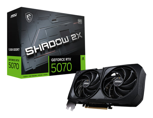 Msi MSI VGA GEFORCE RTX 5070 12G SHADOW 2X OC BULK RTX 5070 12G SHADOW 2X OC BULK