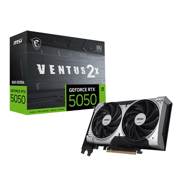 Msi MSI VGA RTX 5050 8G VENTUS 2X OC RTX 5050 8G VENTUS 2X OC