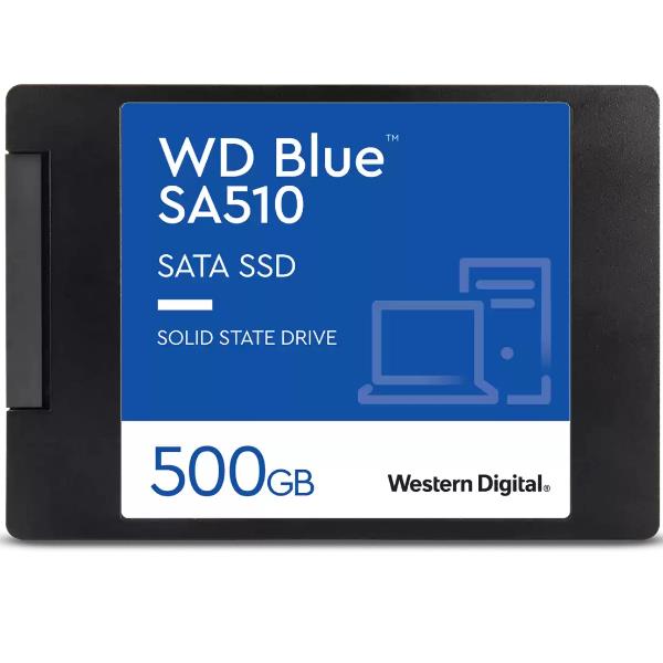 Sandisk WD BLUE 500GB SSD SA510 2.5 SATA3 3DNAND WDS500G3B0A-00AXR0