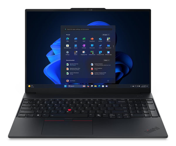 Lenovo ThinkPad E16 Gen 3 (Intel) Intel Core Ultra 7 255H Computer portatile 40,6 cm (16") WUXGA 16 GB DDR5-SDRAM 512 GB SSD Wi-Fi 6E (802.11ax) Windows 11 Pro Italiano Nero