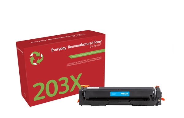 Everyday Toner rigenerato ™ di Xerox Ciano compatibile con HP 203X (CF541X), High capacity