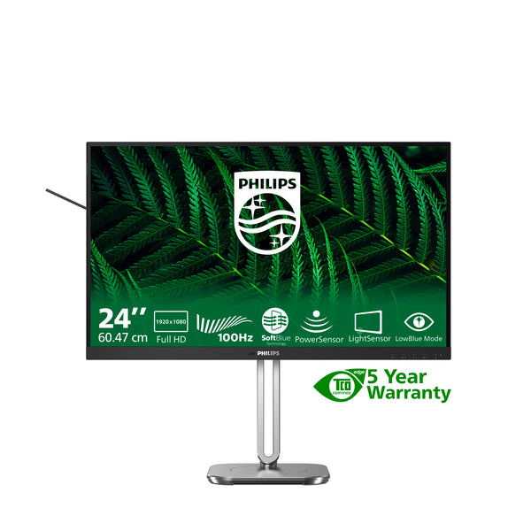 Philips 5000 series 24B2G5200/00 Monitor PC 60,5 cm (23.8") 1920 x 1080 Pixel Full HD LCD Antracite