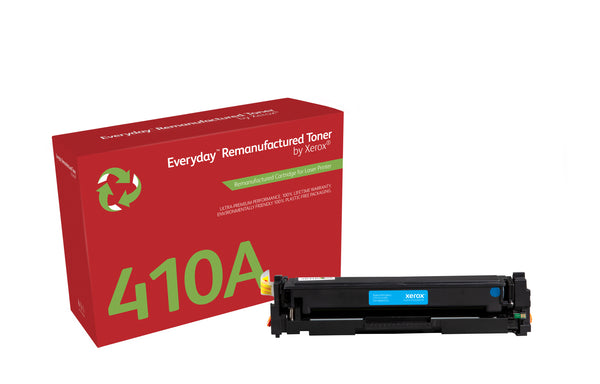 Everyday Toner rigenerato ™ di Xerox Ciano compatibile con HP 410A (CF411A), Capacità standard