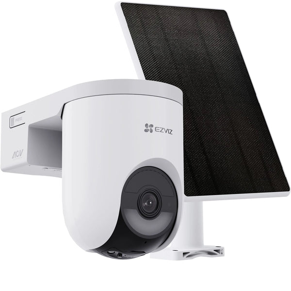 EZVIZ HB8 LITE +5W SOLAR PANEL KIT TELECAMERA MOTORIZZATA DA ESTERNO A BATTERIA DA 5200MAH, RISOLUZI 303103598