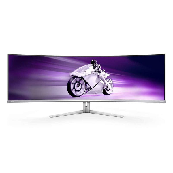 PHILIPS MONITOR CURVO 49 OLED DUAL QHD 32:9 0,03MS, USB-C DOCK, REG ALTEZZA, DP/HDMI, MULTIMEDIALE 49M2C8900L