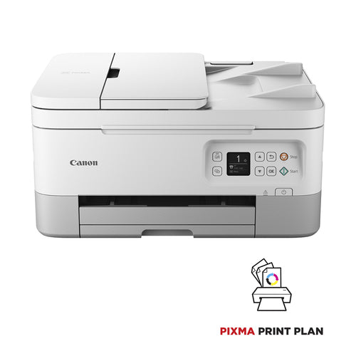 CANON MULTIFUNZIONE INK A4 COLORE, PIXMA TS7451i, 13PPM, FRONTE/RETRO, ADF, USB/WIFI, 3 IN 1, BIANCA 5449C026