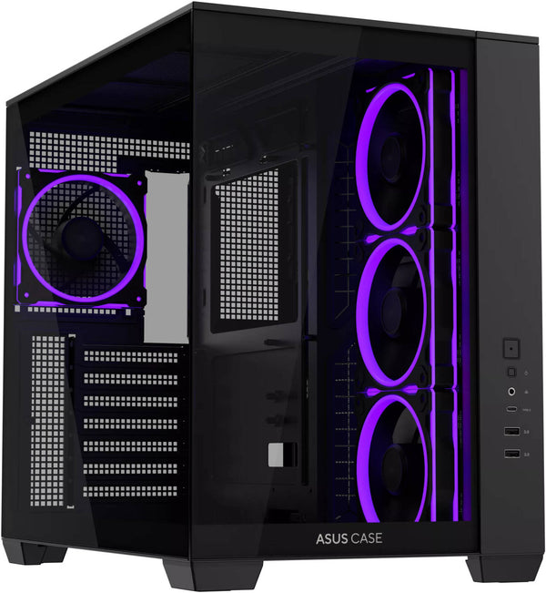 ASUS CASE A32 PLUS ARGB, VETRO TEMPERATO, NERO 90DC00S0-B19000