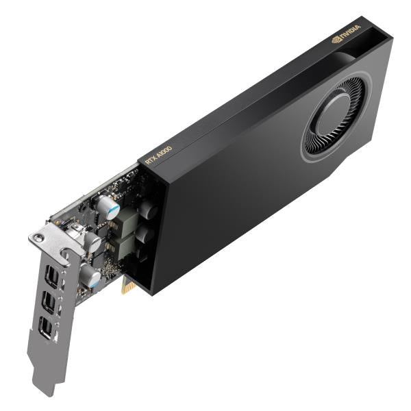 HP VGA NVIDIA QUADRO RTX A1000 8GB, Mini Bracket 4mDP AV8J4AA