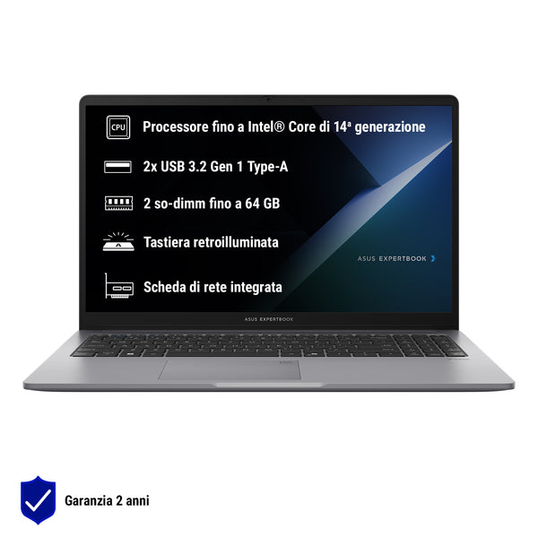 ASUS NB 15,6 ExpertBook B1 i7-13620H 32GB 1T SSD WIN 11 PRO 90NX0801-M05WA0