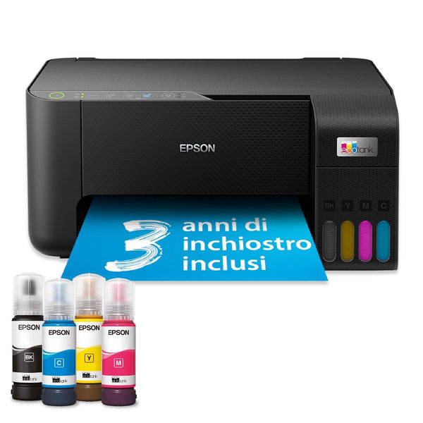 EPSON MULTIF. INK A4 COLORE, ECOTANK ET-2860, 33PPM, USB/WIFI, 3 IN 1 C11CJ67428