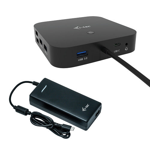 I-TEC DOCKING STATION USB-C HDMI POWER DELIVERY 100W, 2X LCD + CHARGER C112W C31HDMIDPDOCKPD100