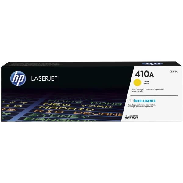 HP TONER GIALLO 2300PAG PER LJ PRO M452 M477, 410A CF412A
