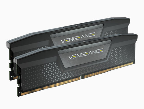 CORSAIR RAM VENGEANCE DDR5 32GB 2X16GB DDR5 6000 PC5-48000 C36 1.25V DESKTOP MEMORY - BLACK CMK32GX5M2B6000C36