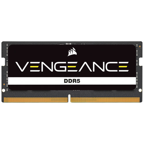 CORSAIR RAM VENGEANCE DDR5 SODIMM 16GB (1x16GB) DDR5-4800 (PC5-38400) C40 1.1V CMSX16GX5M1A4800C40