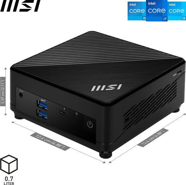 MSI MINI PC BAREBONE Cubi 5 12M-217BIT i7-1255U DP21 11MA-095EU