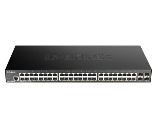 D-LINK SWITCH 48 PORTE GIGABIT SMART MANAGED DGS-1250-52X