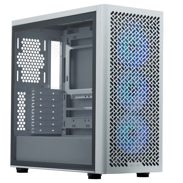 COOLER MASTER CASE MB ATX/MICRO ATX/MINI ITX, 3 VENTOLEARGB, SUPPORTO RAD 360MM, BTF READY, USB-C, E502-WGNN-S00