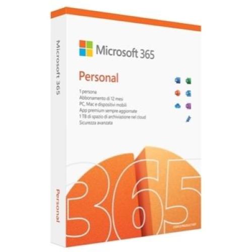 MICROSOFT M365 PERSONAL ITALIAN SUBSCR 1YR 1 USER EP2-32448