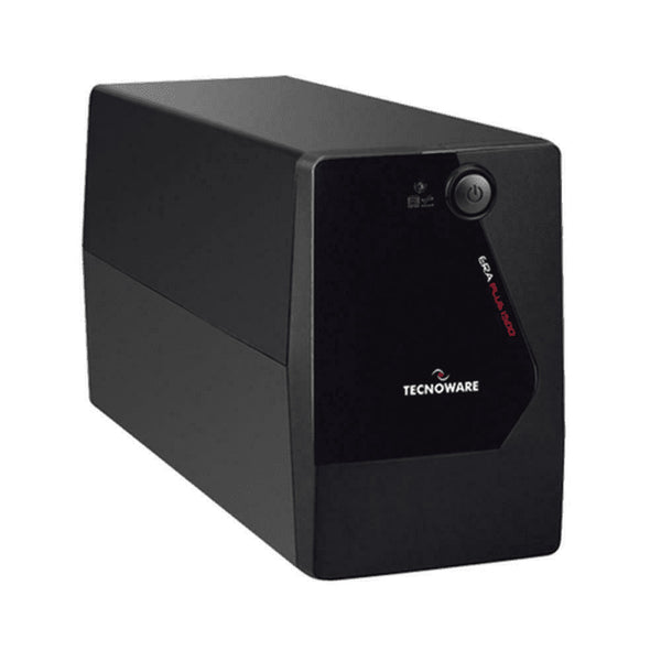 TECNOWARE UPS ERA PLUS 800VA, DC 12V, BATTERIA 7AH, SCHUKO TOGETHER ON FGCERAPL802SCH