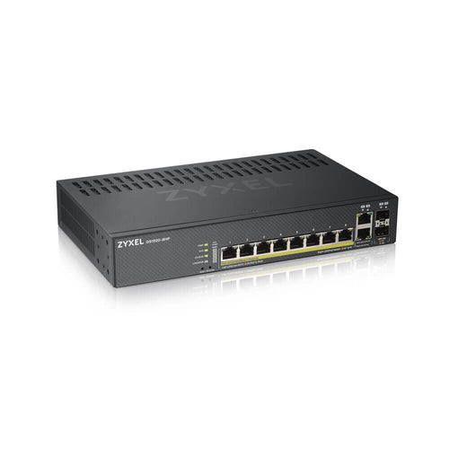 ZYXEL SWITCH MANAGED NEBULAFLEX 8 PORTE GIGABIT POE + 2 DUAL GIGABIT, IPV6, VLAN, QOS, IGMP, DESIGN GS1920-8HPV2-EU0101F