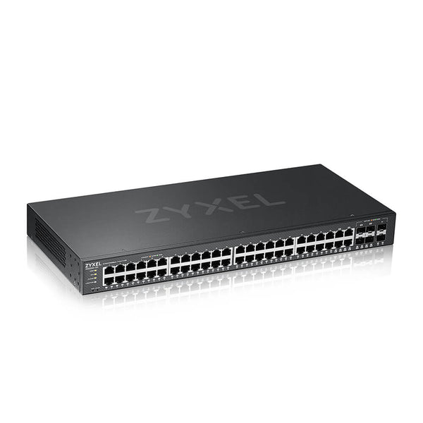 ZYXEL SWITCH MANAGED LAYER 3 LITE, 44X GB, 6 SFP, FANLESS DESKTOP/RACK, NFLEX GS2220-50-EU0101F