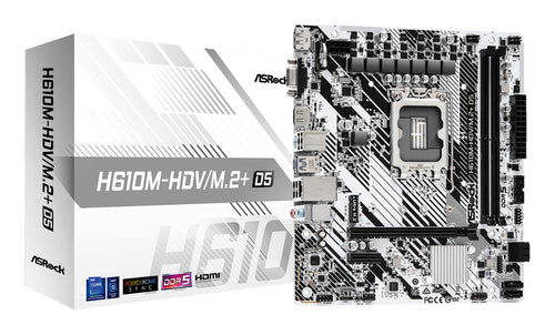 ASROCK MB INTEL H610, 2DDR5 90-MXBM50-A0UAYZ