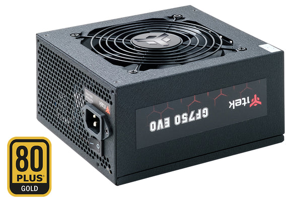 ITEK ALIMENTATORE GF750 EVO - 750W, 80PLUS GOLD, VENTOLA FDB 12CM, MODULARE ITPSEGF750