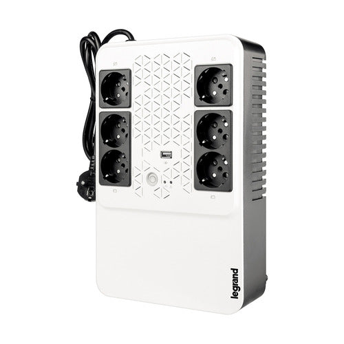 LEGRAND UPS KEOR MULTIPLUG 800VA 480W 6 PRESE SHUKO/IT LG-310082