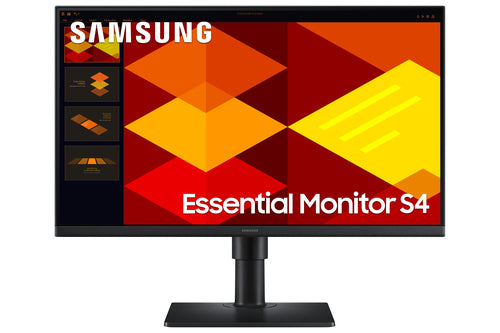 SAMSUNG MONITOR 24 LED IPS 16:9 FHD 5MS 250 CDM 100hz, PIVOT, DP/HDMI, MULTIMEDIALE, S4 S24D406 LS24D406GAUXEN