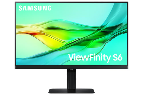 SAMSUNG MONITOR 24 LED IPS 16:9 QHD 5MS 350 CDM 100hz, PIVOT, USB-C DOCK, DP/HDMI, VIEWFINITY S6 S24D60U LS24D600UAUXEN
