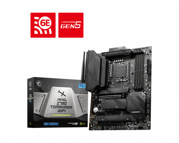 MSI MB Z790, MAG Z790 GAMING TOMAHAWK WIFI, LGA 1700, 4DDR5, 2PCI-Ex16, SATA6 MAG Z790 TOMAHAWK WIFI