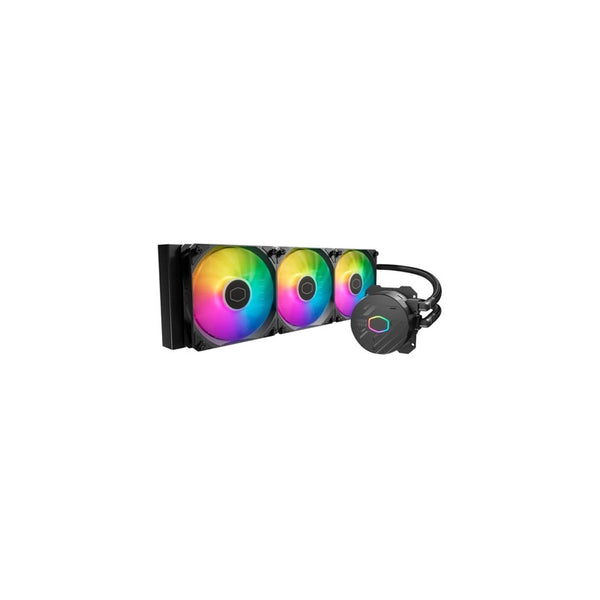 COOLER MASTER DISSIPATORE A LIQUIDO MASTERLIQUID 360 CORE II SKT UNIVERSALE 3X120MM ARGB FANS NERO MLW-D36M-A18PA-R1