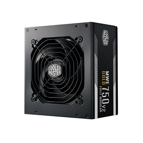 COOLER MASTER ALIMENTATORE MWE GOLD 750 V2 750W 80+ GOLD ATX3.1 120MM FAN MPE-7501-AFAAG-3EEU