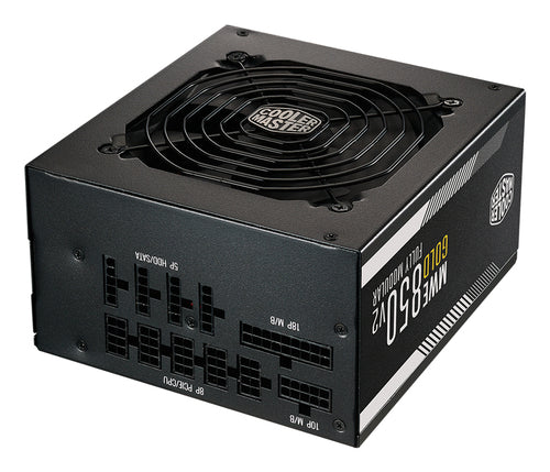 COOLER MASTER ALIMENTATORE MWE GOLD 850 V2 850W 80+ GOLD ATX3.1 120MM FAN MPE-8501-AFAAG-3EEU