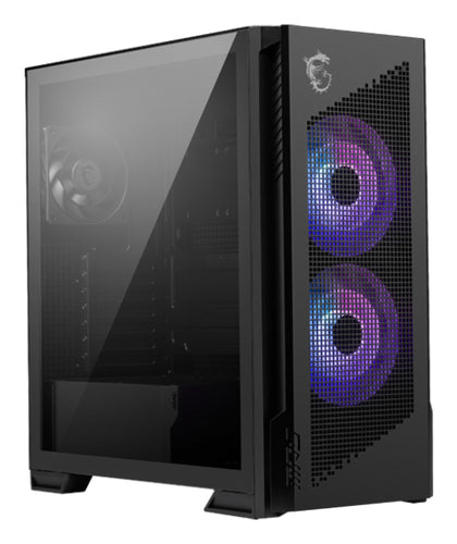 MSI CASE MID TOWER, 2 USB, 1 TYPE-C, 2X160MM ARGB FAN, 1X120MM NO-ARGB FAN, ARGB+PWM CONTROL BOARD, MPG VELOX 300R AIRFLOW PZ