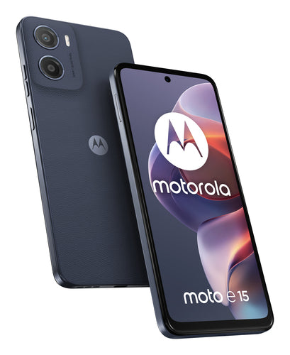 MOTOROLA E15 64GB 2GB DUOS DENIM BLUE PB6S0013FR