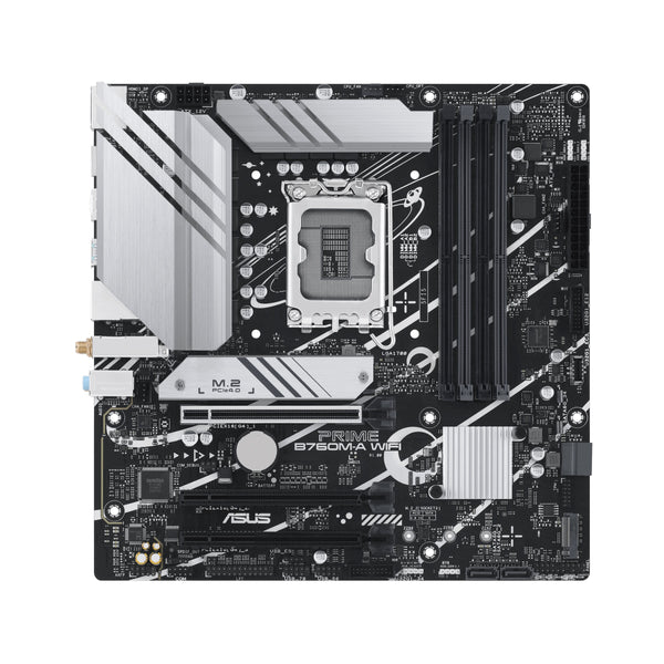 ASUS MB B760, PRIME B760M-A WIFI, LGA 1700, WIFI6, 4DDR5, 90MB1EL0-M1EAY0 90MB1EL0-M1EAY0