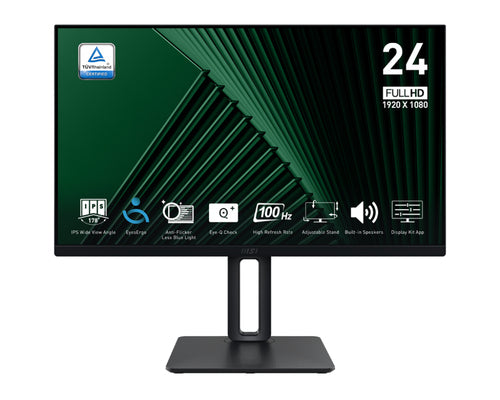 MSI MONITOR 23.8 LED IPS 16:9 FHD 1MS 100Hz, DP/HDMI, PIVOT, MULTIMEDIALE PRO MP245PG