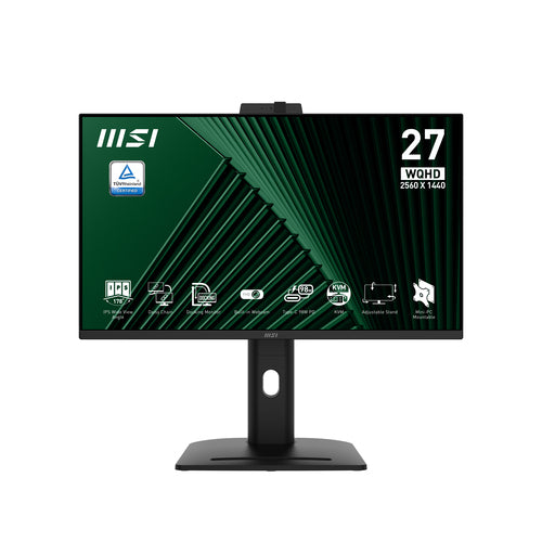 MSI MONITOR 27 LED IPS 16:9 QHD 1MS 250 CDM, PIVOT, USB-C DOCK, DP/HDMI, MULTIMEDIALE PRO MP275QPDG
