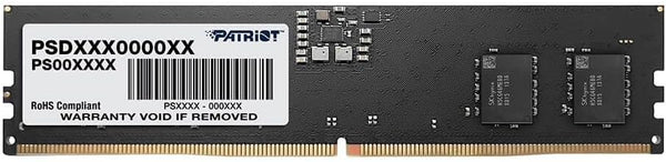 PATRIOT RAM 8GB DIMM DDR5 5200MHz 1Gx16 PSD58G520041
