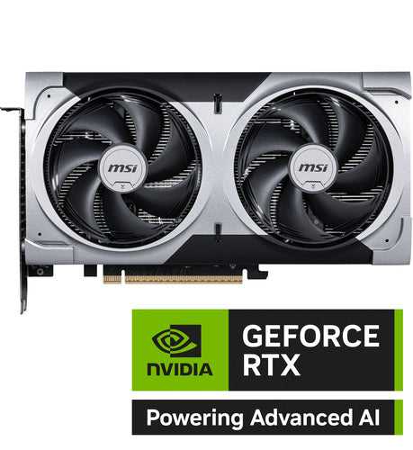 MSI VGA GEFORCE RTX 5060 TI, RTX 5060 Ti 16G VENTUS 2X OC PLUS, 16GB GDDR7, HDMI/DP*3, ATX, DUAL FAN RTX 5060 Ti 16G VENTUS 2X OC PLUS