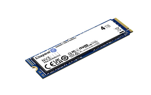 KINGSTON SSD INTERNO NV3 4TB M,2 2280 PCIE 4,0 X4 NVME R/W 3500/2800 SNV3S/4000G
