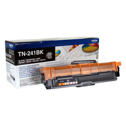 BROTHER TONER NERO 2.500 PAG PER DCP9020CDW - HL3140CW - HL3150CDW - HL3170CDW - MFC-9330CDW - MFC-9340CDW TN-241BK