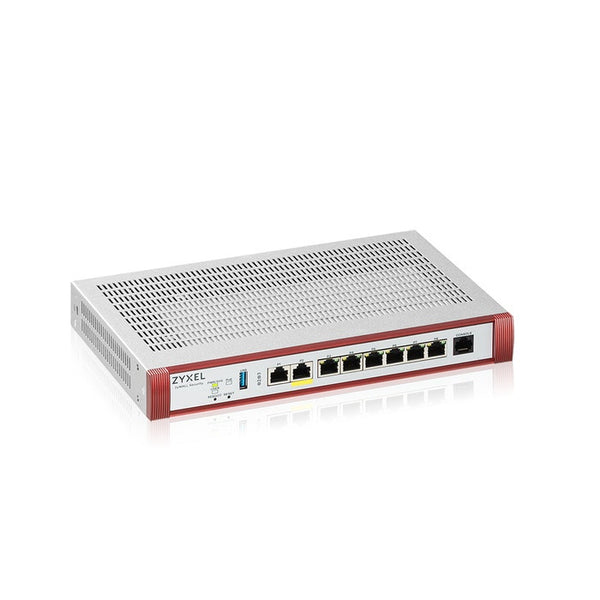 ZYXEL FIREWALL CONS. 50 UTENTI, BANDA FINO A 5GB, 1P2,5GBPOE+1P2,5GB+6PGB LAN/WAN, DESKTOP/RACK, 1Y USGFLEX200HP-EU0102F