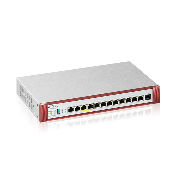 ZYXEL FIREWALL CONS. 300 UTENTI, BANDA FINO A 10GB, 2P2,5GBPOE+2P2,5GB+8PGB LAN/WAN, RACK, 1Y SEC.PK USGFLEX500H-EU0102F