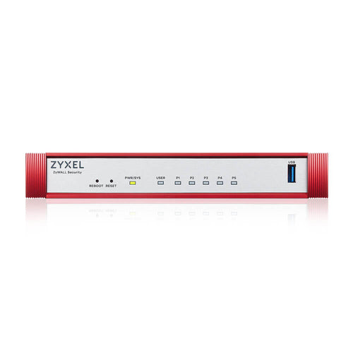 ZYXEL FIREWALL 5P GBE 2P GBPS WAN-VPN 20 IPSEC 15 SSL USGFLEX50H-EU0101F